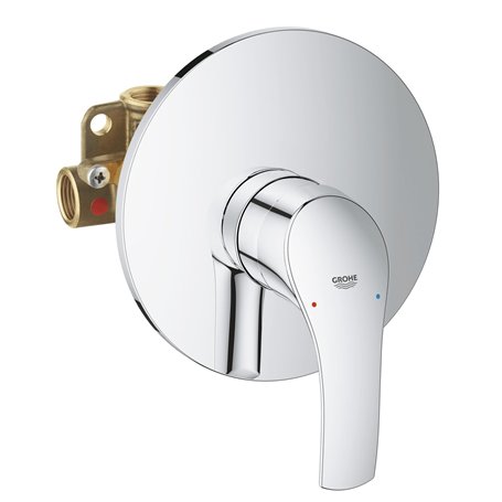 Grohe 33556002 33556002-Eurosmart Panel de Control de Ducha Con Cuerpo Empotrado, Tecnología Silkmove, Sistema Quickfix