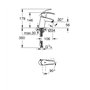 EUROSMART MONOMANDO LAVABO TS CADENILLA APERT.EN FRIO