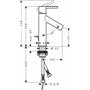 Hansgrohe Axor Starck Mitigeur de lavabo 210 Chromé, 10001000