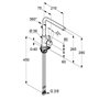 Kludi 408030575 L-INE S Robinet d'évier de Cuisine, Chrome