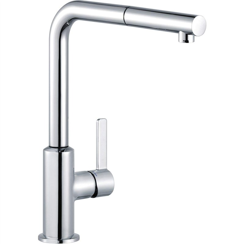 Kludi 408510575 L-INE S Robinet d'évier de Cuisine, Chrome