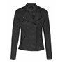 ONLY Veste de Motard en Simili-Cuir ONLAVA Veste de Motard en Simili-Cuir Black 40 Black 1 40