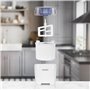 Duronic IM540 Machine à glace et sorbetière électrique | Cube amovible en inox de 1,5 litres | Turbine idéale pour créer des gla