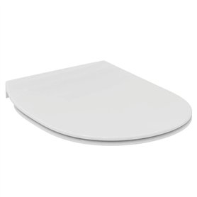 Ideal Standard Connect Abattant WC Ultra fin Blanc E772301, Lunette Toilette, Siège WC,Modèle authentique
