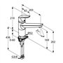 Kludi 325740575 OBJEKTA Robinet d'évier de Cuisine, Chrome