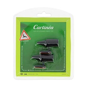 CARLINEA 2 Sifflets Anti-Gibier, Avertisseurs Ultrasons, à fixer sur le véhicule