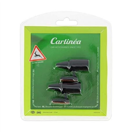CARLINEA 2 Sifflets Anti-Gibier, Avertisseurs Ultrasons, à fixer sur le véhicule