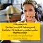 Jabra B2B BIZ 2400 II Duo USB NOUVELLE GENERATION Microsoft Mic. 82 E-STD, Antibruit, Connexion Bluetooth pour téléphone GSM, Ce
