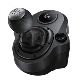 Logitech G Driving Force Levier de Vitesse pour Volant de Course G923, G29 et G920, 6 Vitesses, Enclenchement de la Marche Arriè