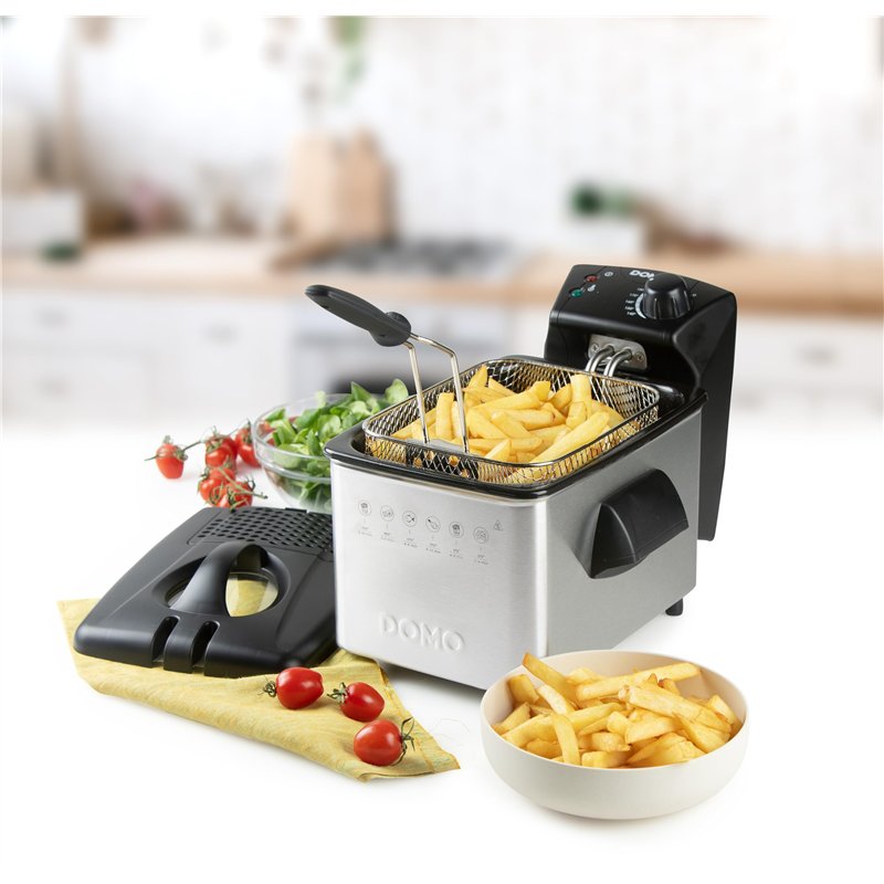 Image secondaire de FRITEUSE DOMO DO464FR, Acier Inoxydable