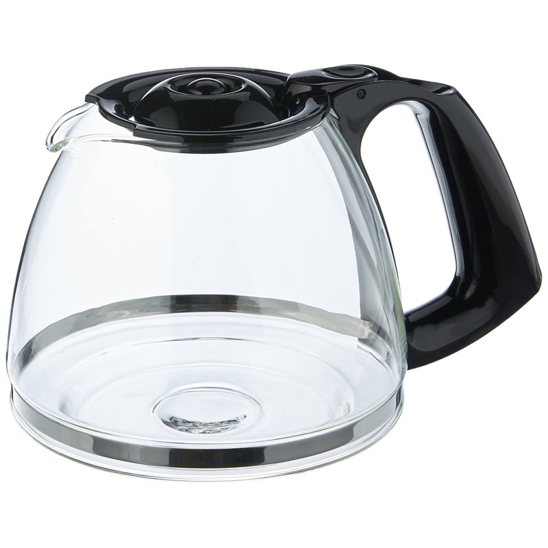 Moulinex Verseuse 1.25L Noire, 15 Tasses, Compatible avec Cafetière Subito, Principio, Delfini Plus, Réveil Café, Accessoire Off