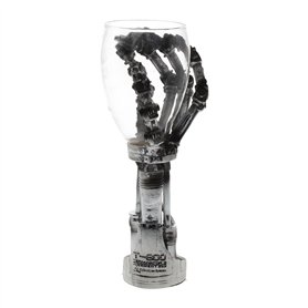 Nemesis Now - Gobelet à Main Terminator Argent 19 cm