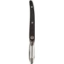 Laguiole Evolution 10050018 Eplucheur Acier Inoxydable/Bois Clair Panache Foncé 23,3 x 2,4 x 1,8 cm