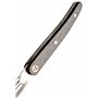 Laguiole Evolution 10050018 Eplucheur Acier Inoxydable/Bois Clair Panache Foncé 23,3 x 2,4 x 1,8 cm