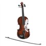 small foot 7027 Violon "Classique" en matière plastique, aspect bois, avec archet noir, à partir de 4 ans