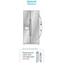 W-PRO - FILTRE A EAU WPRO USC100/1 POUR REFRIGERATEUR