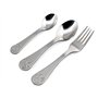 Lulabi Disney Minnie Lot de 3 couverts en acier inoxydable, gris
