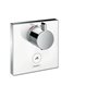 hansgrohe ShowerSelect Glas Set de finition en verre pour mitigeur thermostatique encastré haut débit avec une sortie permanente