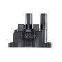 HELLA 5DA 193 175-411 Bobine d'allumage - 12V - 3pôle - Bloc bobine - vissé