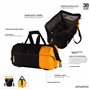 ToughBuilt TOU-60-16 Massive Mouth Bag Noir/Jaune 40,6 cm