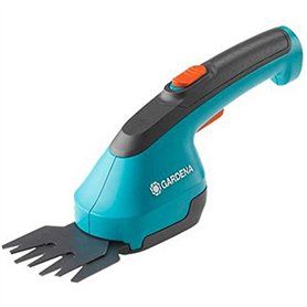Gardena 9850-20 - Tijeras cortacésped AccuCut Li. Batería de Li-ION. Ancho de Corte: 8 cm/Autonomía: aprox 40 Min