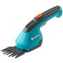 Gardena 9850-20 - Tijeras cortacésped AccuCut Li. Batería de Li-ION. Ancho de Corte: 8 cm/Autonomía: aprox 40 Min