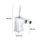 GROHE 23664000 Eurocube Joy Mitigeur pour Bidet avec vidage en S,