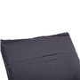 Hespéride - Coussin de transat korai Ardoise 190x60cm en Polyester