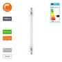 Osram halogène tube R7s à intensité variable Haloline Superstar côtés gesockelter Ampoules halogènes 230 W/Classe d'efficacité é