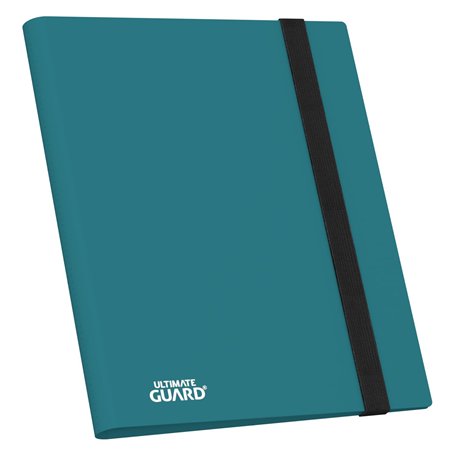 Ultimate Guard UGD010170-9-Pocket FlexXfolio, Blue Porte-Cartes à Collectionner, À Rayure, UGD010170, Bleu pétrole, 360-18-Pocke