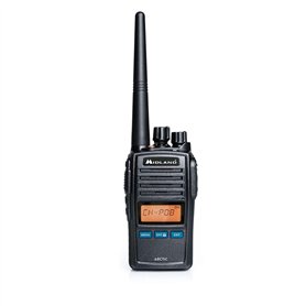 Midland Arctic, Émetteur-Récepteur Marin VHF, avec Microphone, 57 Canaux de Mémoire Personnalisables, Dispositif de Silencieux N