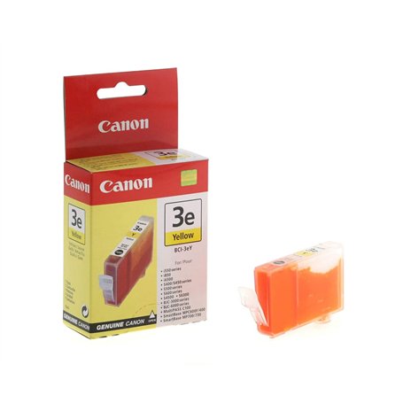 CANON BCI-3e Y - Cartouche Jaune Officielle