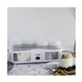 Livoo DOP156 Yaourtière Fromagère| Yaourts faits maison, Fromage Blanc | 210 ml X 12 pots yaourts, 1,2L de Fromage Frais