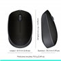 Logitech B170 Souris sans Fil, 2,4 GHz avec Nano-Récepteur, Suivi Optique, Batterie Longue Durée 12 Mois, Ambidextre, Compatible