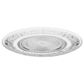 Secret de gourmet Assiette Plate Transparente Renaissance - Diam. 25 cm