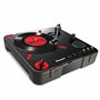 Numark PT01 Scratch – Platine Vinyle pour le Scratch Ultra-Mobile avec Scratch Switch Remplaçable, Enceinte Intégrée, Alimentati