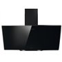 ELICA Hotte decorative murale SHIRE BK/A/90 Inclinée Verre Noire 90 cm