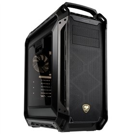 Cougar Gaming | BOITIER PC | PANZERMAX - Structure en Acier et Verre trempé - Compatible avec Cartes mères ATX, Micro-ATX, Mini-