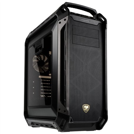 Cougar Gaming | BOITIER PC | PANZERMAX - Structure en Acier et Verre trempé - Compatible avec Cartes mères ATX, Micro-ATX, Mini-
