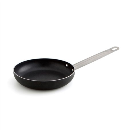 Quid 7554014 – Poêle 28 cm Pro Chef Alum, Couleur Noir et Acier, 60 x 50 x 10 cm