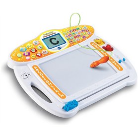 VTech - Magi'Ardoise Apprenti Écriture, Ardoise Magique Enfant, Tablette à Dessin, Jouet Éducatif et Créatif pour Apprendre à Éc