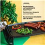 Jata Gr195 – Plancha électrique, antiadhésive, 2 200 W, Noir