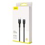 Cable+Baseus+Cafule+USB+Type+C+-+Lightning+M%2FM+1m+%28Noir%2FRouge%29