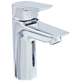 Ideal Standard Tesi Mitigeur de lavabo 5L/min, 1 pièce, argent, a6557aa