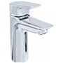 Ideal Standard Tesi Mitigeur de lavabo 5L/min, 1 pièce, argent, a6557aa