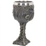 Nemesis Now Cthulhu's Thirst Gobelet 21cm Vert, Résine avec insert en acier inoxydable