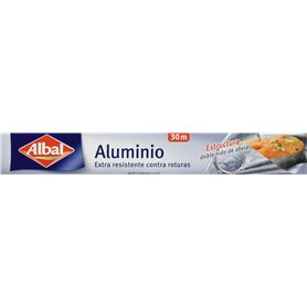 Albal – Papier aluminium – Extra Résistant contre résistant aux chocs – 30 m – [Pack de 2]