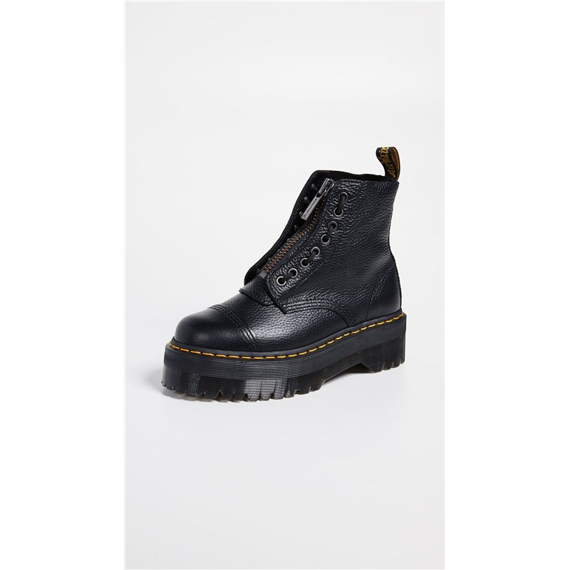 Image secondaire de Dr Martens Mixte Jungle Boot, Black Milled Nappa, 38 EU