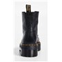 Dr Martens Mixte Jungle Boot, Black Milled Nappa, 38 EU