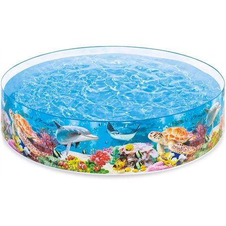 Intex 58472 - Rigid swimming pool Barrier Reef, 244 x 46 cm